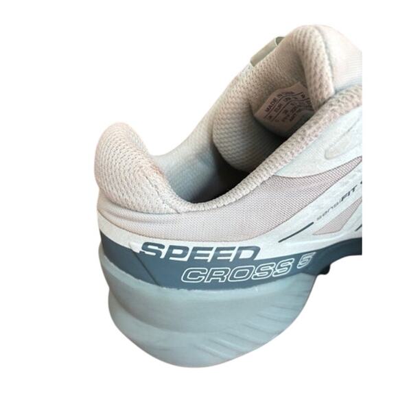 Salomon Speedcross 5 Trail Running Crystal Blue Women's Size 6.5 - Picture 7 of 8
